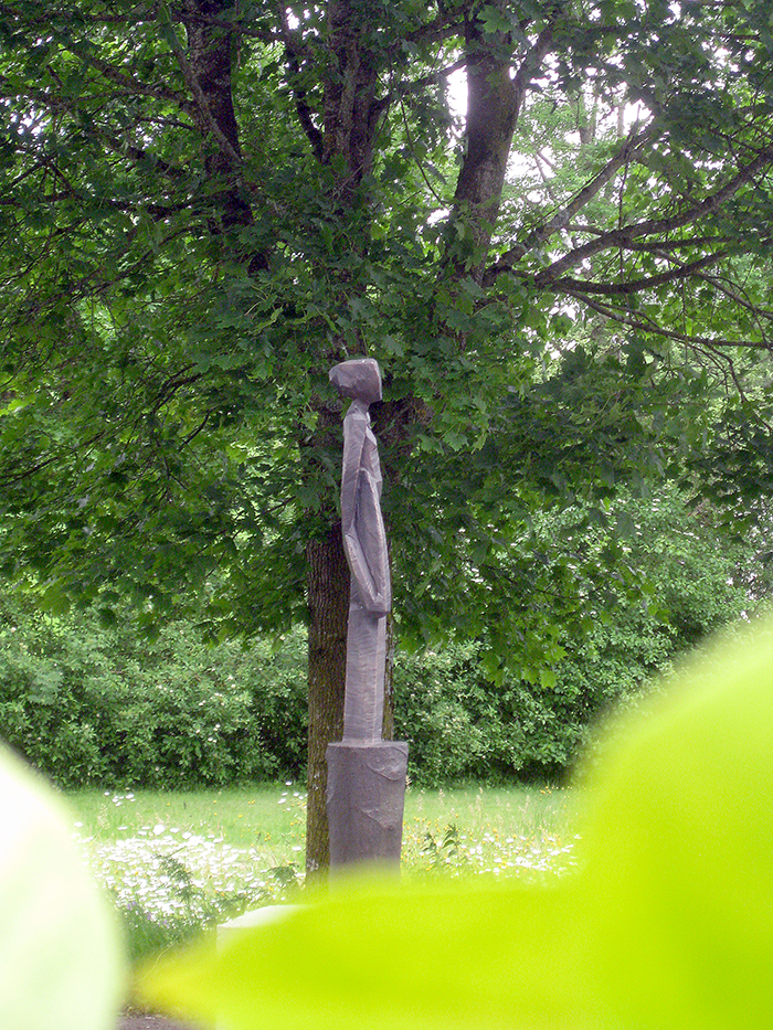 Agnes Keil, Morgenbrise, Bronze, 2019, H&oumlhe 137cm